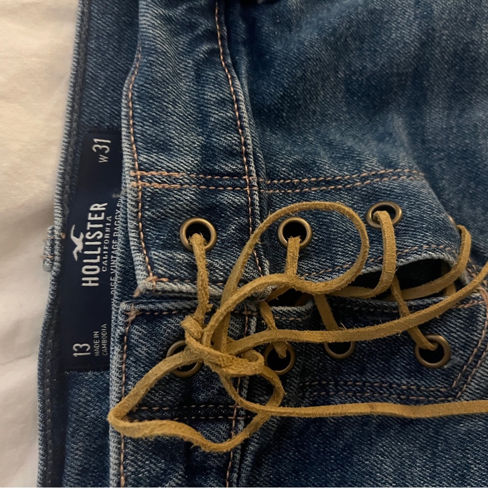 Hollister Blue Jean Shorts